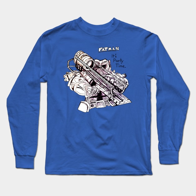 Fatman Long Sleeve T-Shirt by Mizlabeled